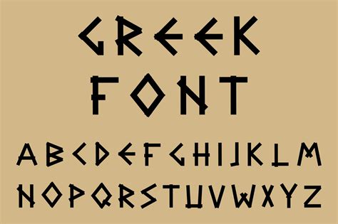 greek style writing